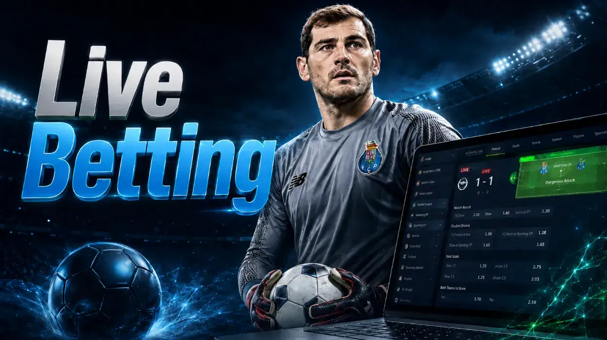 Football betting and live markets